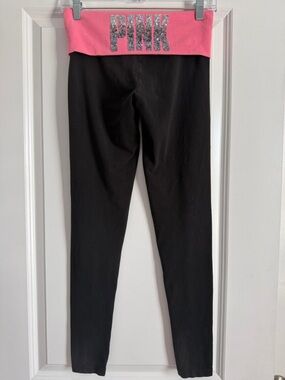 ✨VS PINK BLING Fold-Over Yoga Pants 🩷